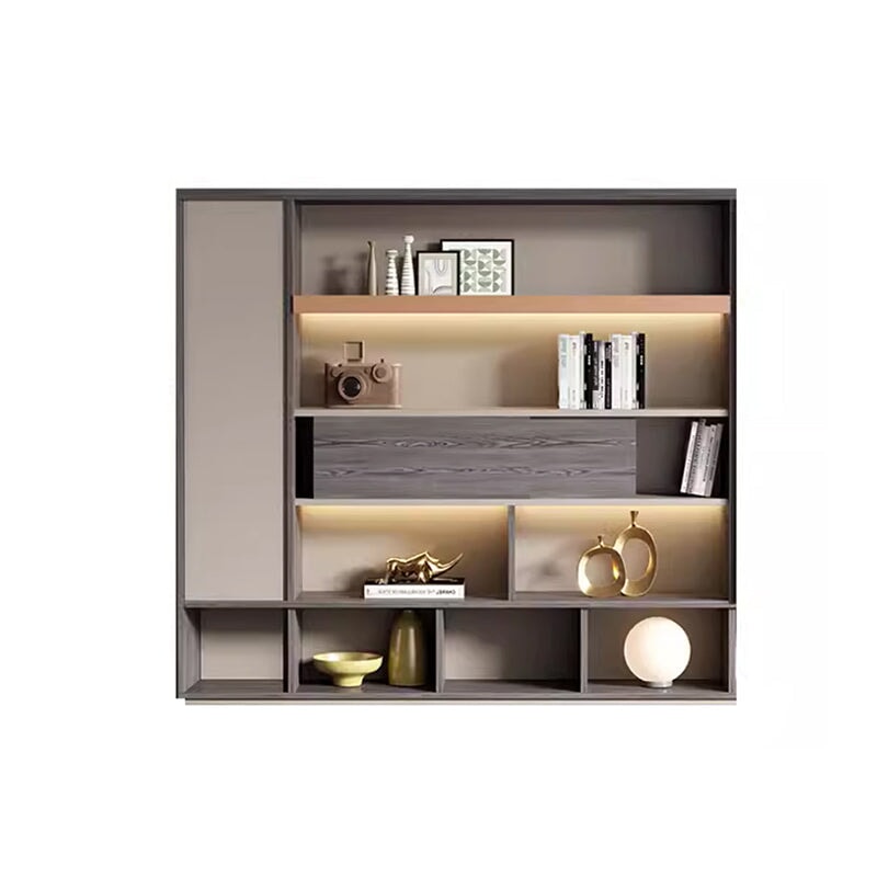 扉付き 隠す収納 オフィス用 ガラス扉収納 壁面収納 キャビネット 書類棚 役員収納庫 収納棚 ディスプレイラックオフィス収納 高級感 カスタマイズ可能 CWG-T010 TOMOKAGU