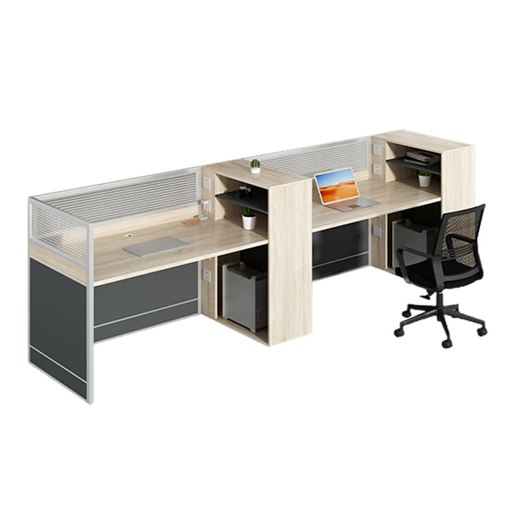 オフィスデスク ワークデスク パソコンデスク  デスク サイドキャビネット ダイヤル錠 オープン収納 機能性 エコ素材 メラミン化粧板 高品質 カスタマイズ可能 BGZ-S026 kagushop