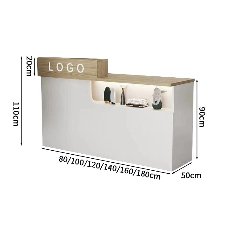 受付カウンター レジカウンター 受付台 店舗カウンター シリンダー錠付き 引き出し付き 収納機能 木製 シンプルモダン ホワイト マーブル カスタマイズ可能 JDT-S012