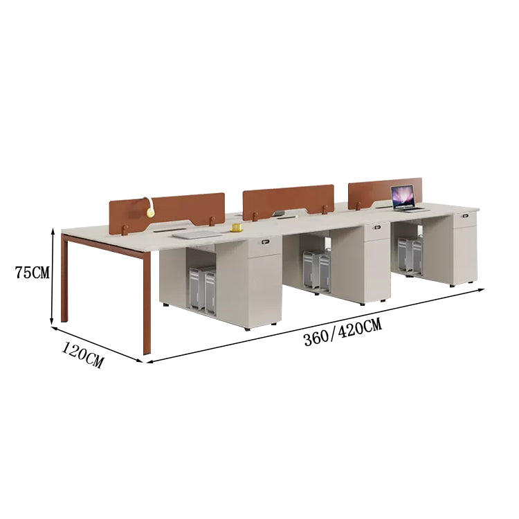 デスク オフィスデスク ワークデスク オフィス用 事務所用 コンセント 配線管理 メインフレーム収納 厚み トップパネル  モダン ミニマル ホワイト カスタマイズ可能 BGZ-K031 kaguyuasu