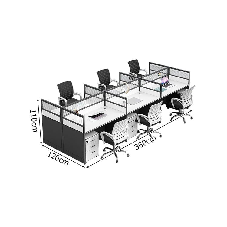 デスク オフィスデスク ワークデスク キャビネット付き シリンダー錠付き 木目調 配線穴付き 組み合わせ自由 シンプル ホワイト ウォールナット BGZ-K-006   kaguyasu