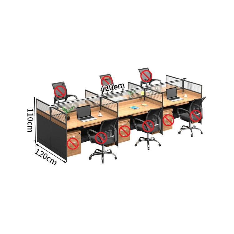 チェスト付き 移動可能 配線穴キャップ 集中力向上 デスク オフィスデスク コンセント増設可能 シンプル 実用 ナチュラル カスタマイズ可能 BGZ-K-229