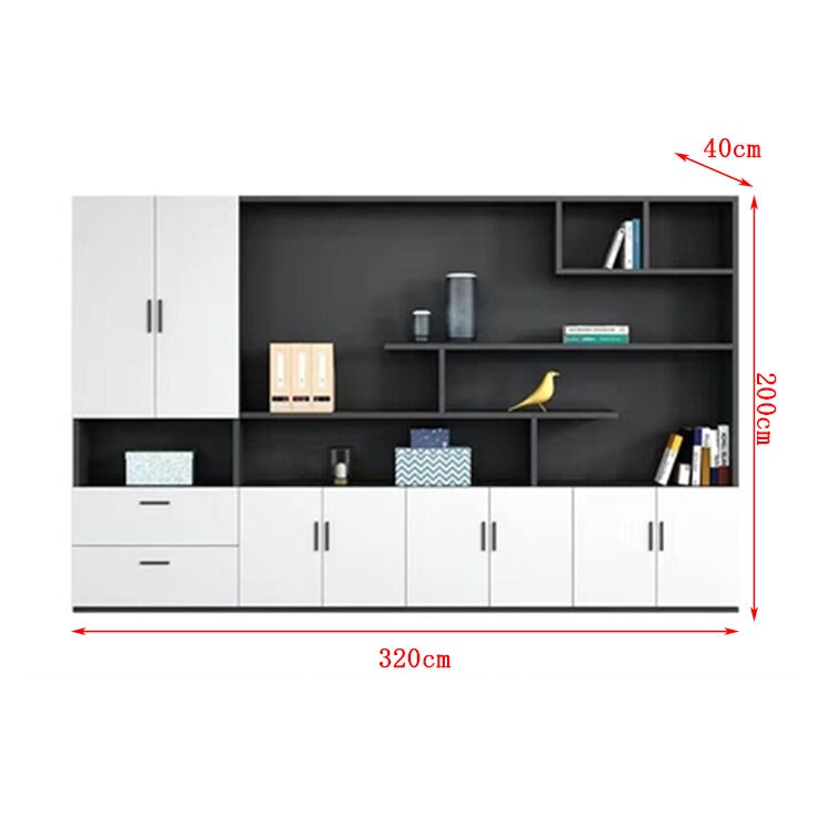 収納キャビネット キャビネット 収納 ワードローブ オープン式収納 扉付き 引き出し 取っ手 蝶番 物干し竿 機能的 使い勝手 実用 CWG-C082 chickagu