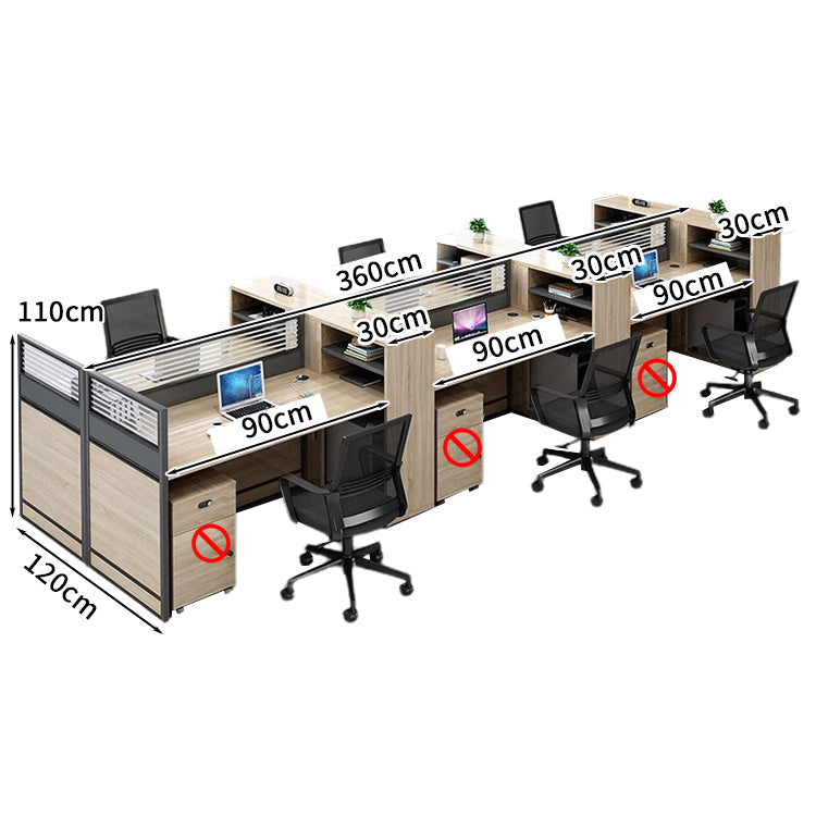 オフィスデスク ワークデスク パソコンデスク  デスク サイドキャビネット ダイヤル錠 オープン収納 機能性 エコ素材 メラミン化粧板 高品質 カスタマイズ可能 BGZ-S026 KAGUSHOP