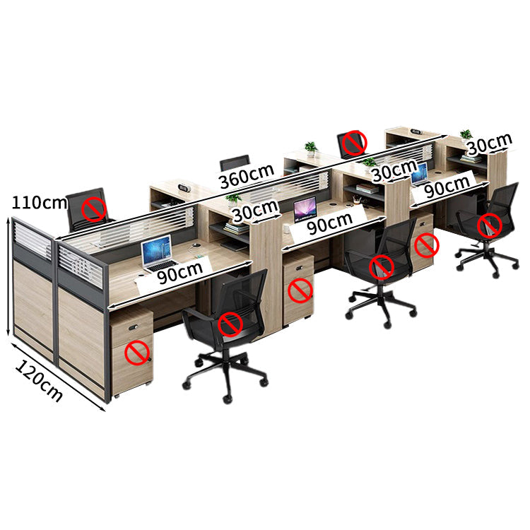 オフィスデスク ワークデスク パソコンデスク  デスク サイドキャビネット ダイヤル錠 オープン収納 機能性 エコ素材 メラミン化粧板 高品質 カスタマイズ可能 BGZ-S026 KAGUSHOP