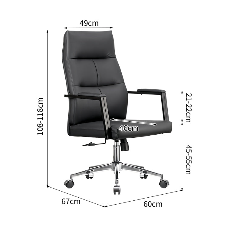 事務所椅子 作業用チェア シンプルチェア カーボンスチール オフィスチェア アジャスト 回転機能 昇降椅子 耐荷重 ブラック BGY-T132