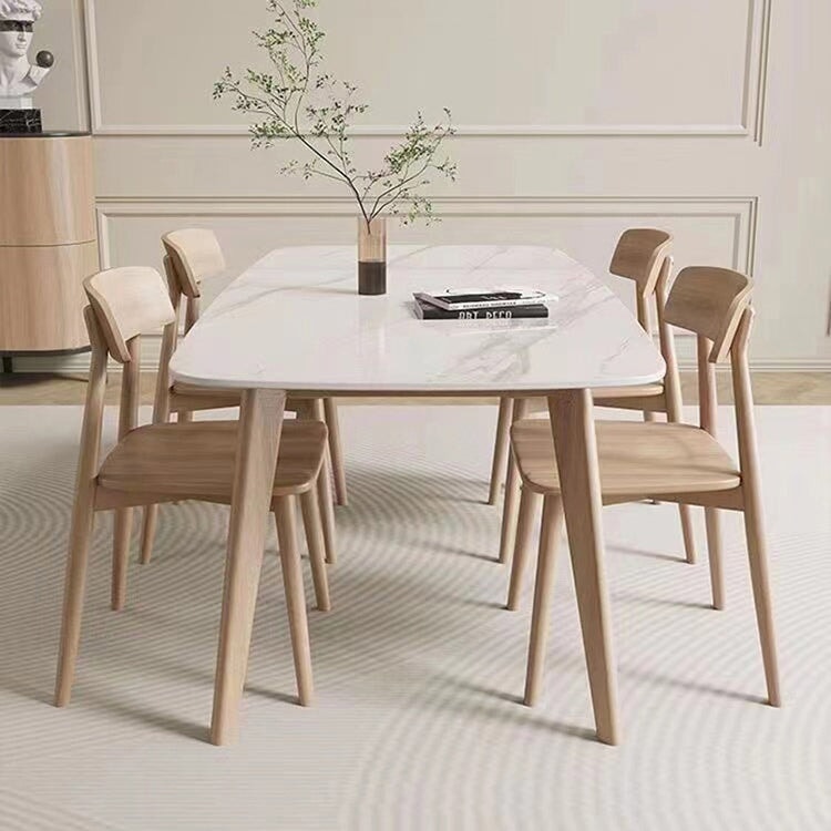 【ダイニングテーブル】北欧風 マーブル柄 選べる5サイズ CZ-056 - kaguyasu