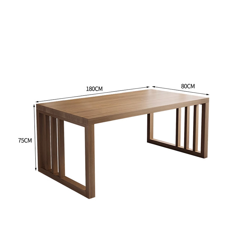 天然木材 分厚い天板 安定感抜群 優れ耐荷重性 ダイニングテーブル 食卓テーブル 木製テーブル もてなし おしゃれ ナチュラル ウォルナット カスタマイズ可能 CZ-T045 tomokagu