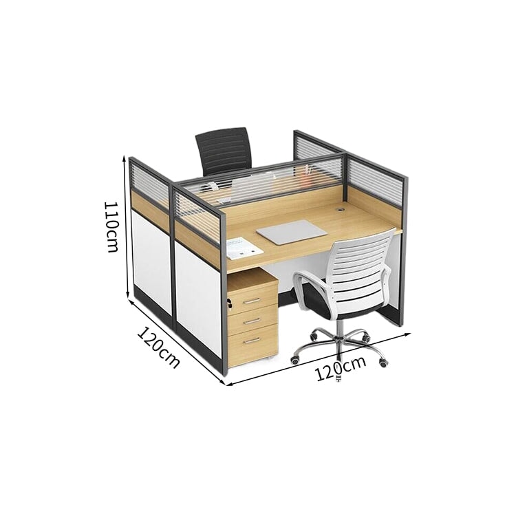 デスク オフィスデスク ワークデスク キャビネット付き シリンダー錠付き 木目調 配線穴付き 組み合わせ自由 シンプル ホワイト ウォールナット BGZ-K-006   kaguyasu