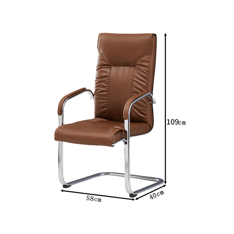 人間工学 肘掛け ウレタン エルゴノミクスデザイン レザー生地 ワークチェア チェア カンチレバーチェア オフィスチェア デスクワーク おしゃれ ブラック BGY-T069 TOMOKAGU