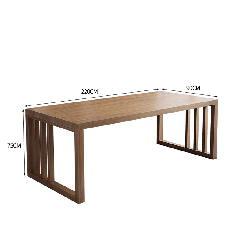 天然木材 分厚い天板 安定感抜群 優れ耐荷重性 ダイニングテーブル 食卓テーブル 木製テーブル もてなし おしゃれ ナチュラル ウォルナット カスタマイズ可能 CZ-T045 tomokagu