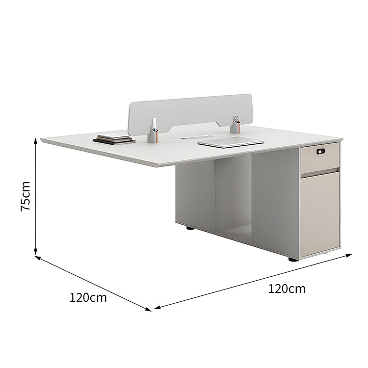 オフィスデスク オフィス デスク パーティション ダイヤル錠 安全 広々とした天板 シンプル 多機能 MG-BGZ-YY19