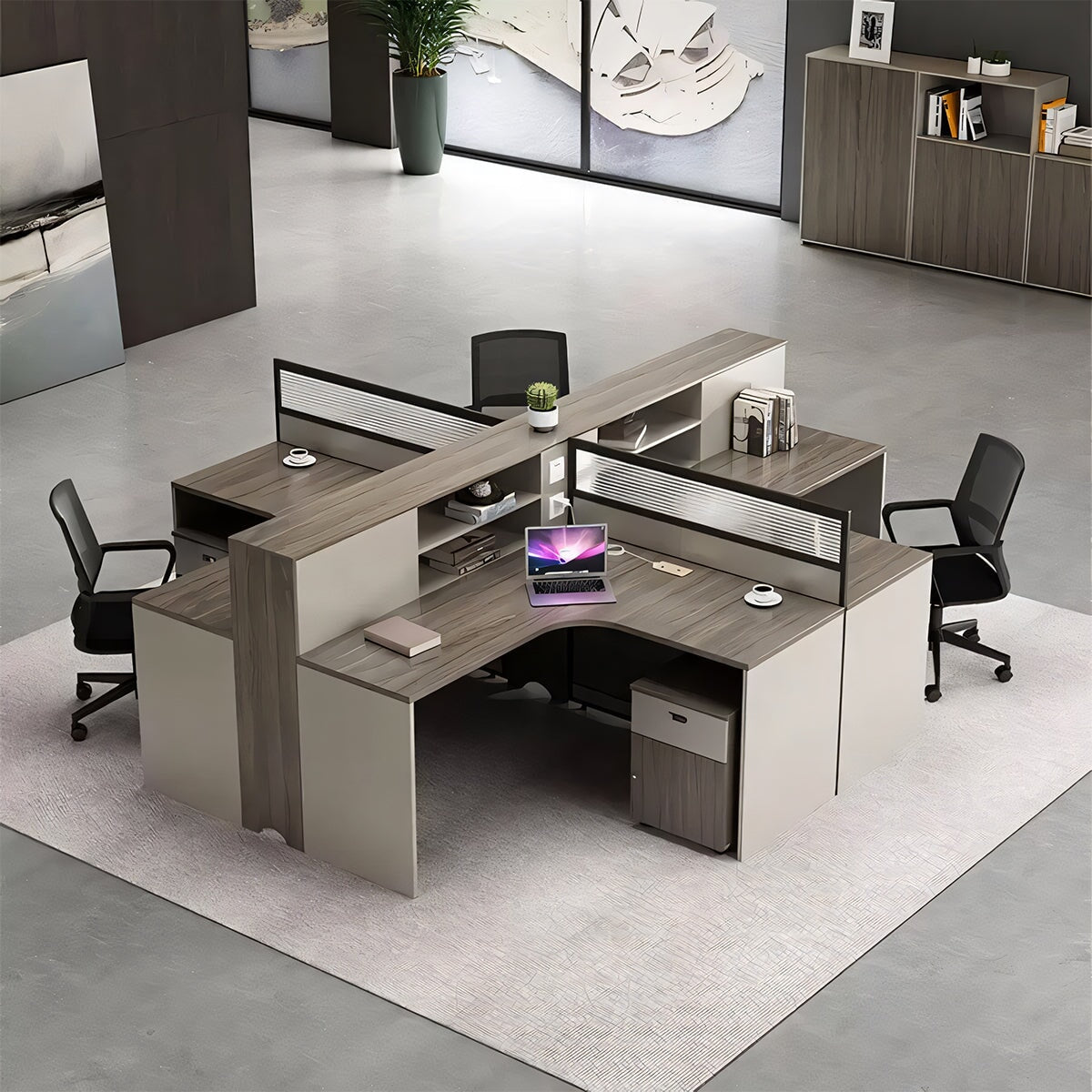 ダイヤル錠 デスクトップパネル デスク オフィスデスク 事務机 机ラック シンプル モダン カスタマイズ可能 BGZ-T030 tomokagu