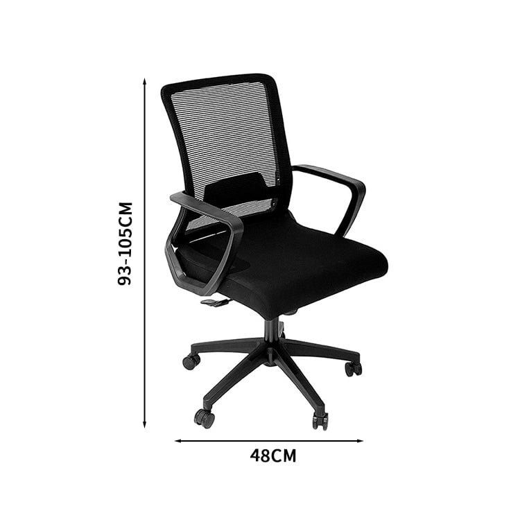 メッシュ生地 ハイバック PU製キャスター付き 腰痛 オフィスチェア オフィスチェアー パソコンチェア ワークチェア PCチェア コンパクト カスタマイズ可能 BGY-T006 TOMOKAGU