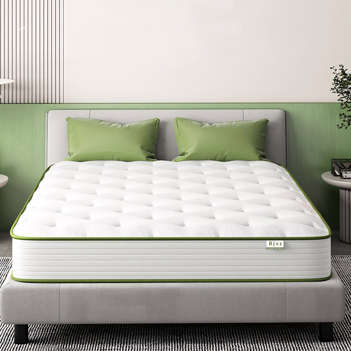 マットレス 二人用 キングサイズ 寝具 植物繊維生地 体圧分散性 ポケットコイル ラテックス ウレタン ココナッツパーム 柔らか ふくよか 快適 カスタマイズ可能 CD-C023-kc