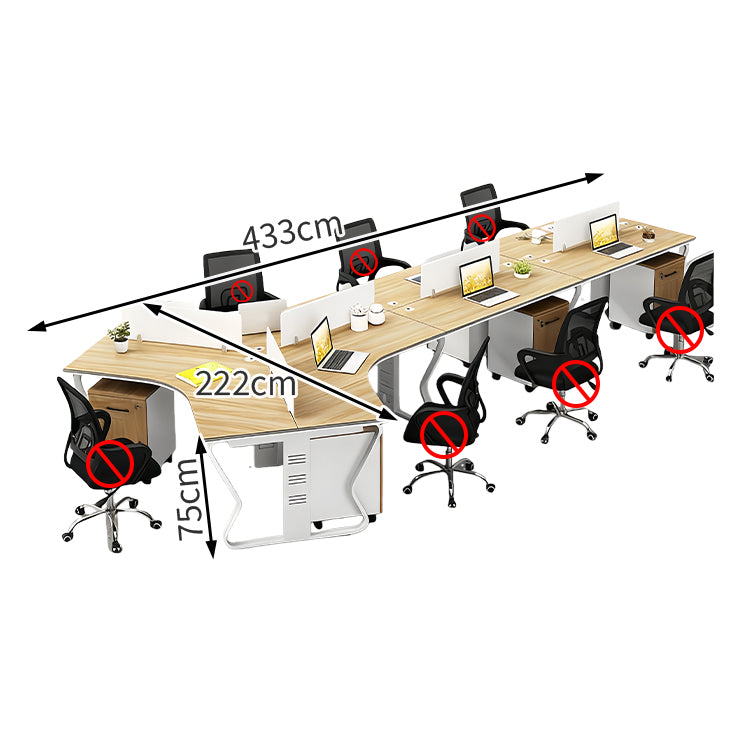 オフィスデスク-オフィス-デスク-モダン-シンプル-多機能キャビネット-エコ板材-パーティション-人間工学-sl-bgz-030