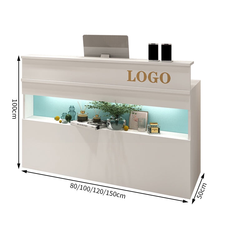 高級感 エコ板材 受付カウンター カウンター オフィス受付 木製受付カウンター レセプションデスク レジカウンター シンプル カスタマイズ可能 JDT-T061 tomokagu