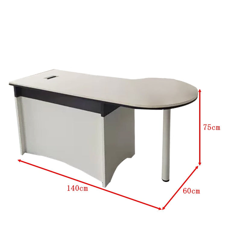 大容量収納スペース 取っ手付き ロック付き 移動式キャビネット エコ板材 化粧板 エグゼクティブデスク 社長デスク 事務机 オフィス デスク オフィスデスク シンプル LBZ-T039 tomokagu