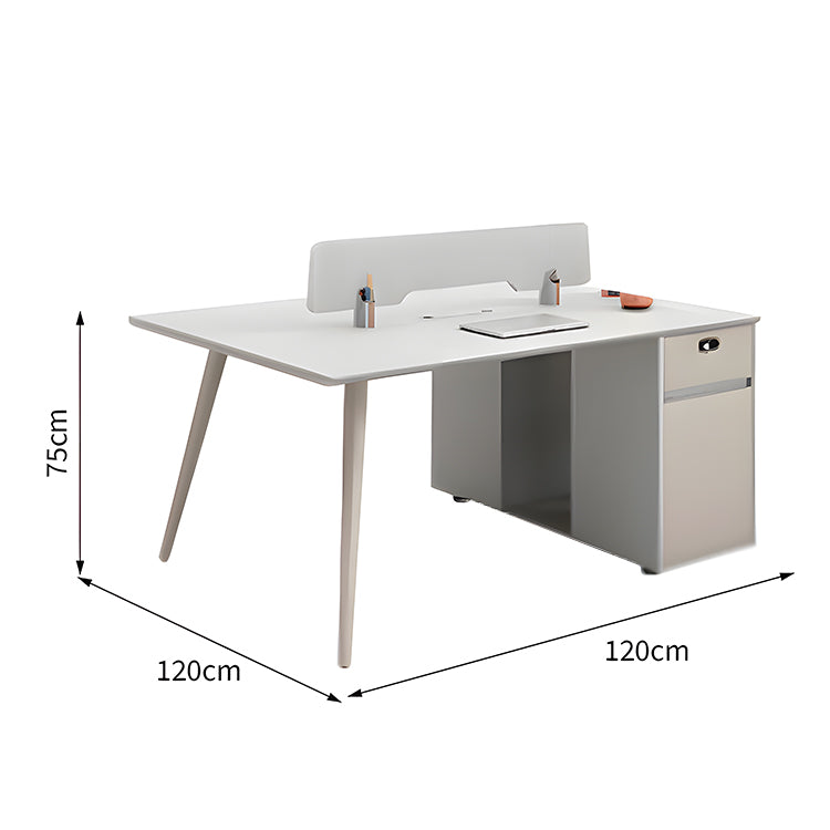 オフィスデスク オフィス デスク パーティション ダイヤル錠 安全 広々とした天板 シンプル 多機能 MG-BGZ-YY19
