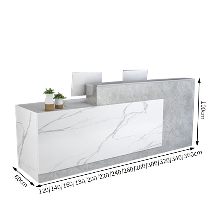 作業台 お洒落 鍵付き 荷物置き レジカウンター レジ台 引き出し付き カウンター レジ 業務用 飲食店 シンプル マーブル カスタマイズ可能 JDT-T034 tomokagu