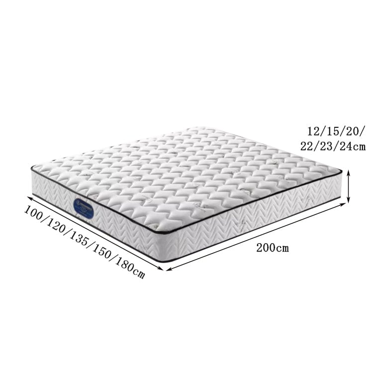 マットレス 寝具 キングサイズ 二人用 体圧分散 ポケットコイル ボンネルコイル ラテックス 通気性 ココナッツパーム ウールフリース 快適 心地よい ホワイト カスタマイズ可能 CD-C013 tomokagu