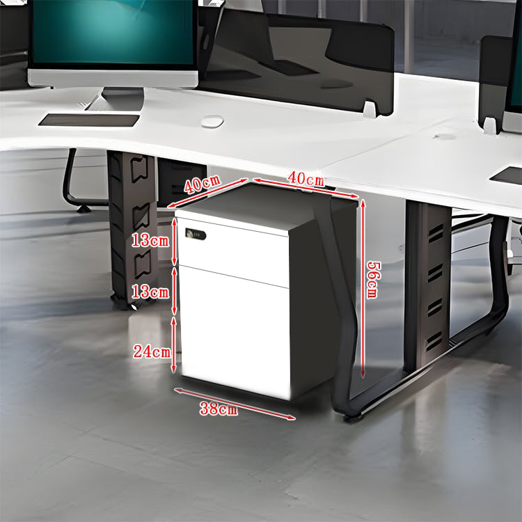 3/5/6/7/8/10人用可 複数人用オフィス コンパクト U字型オフィス 変形デスク 会社用 事務用 大容量 トップパネル R仕上げ 洗練 カスタマイズ可能 BGZ-M-015