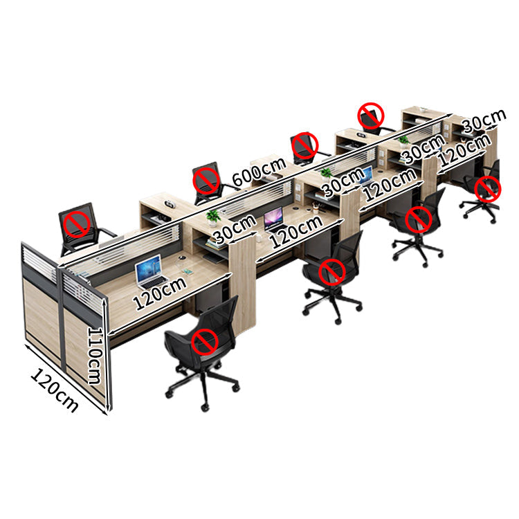 オフィスデスク ワークデスク パソコンデスク  デスク サイドキャビネット ダイヤル錠 オープン収納 機能性 エコ素材 メラミン化粧板 高品質 カスタマイズ可能 BGZ-S026 KAGUSHOP