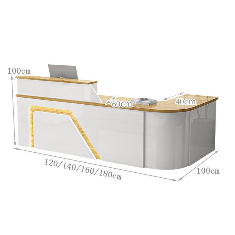 エコ板材 安全無臭 鏡面仕上げ 上部天板 分類収納 受付カウンター レジ台 カウンター おしゃれ 上質 すっきり ホワイト カスタマイズ可能 JDT-K093