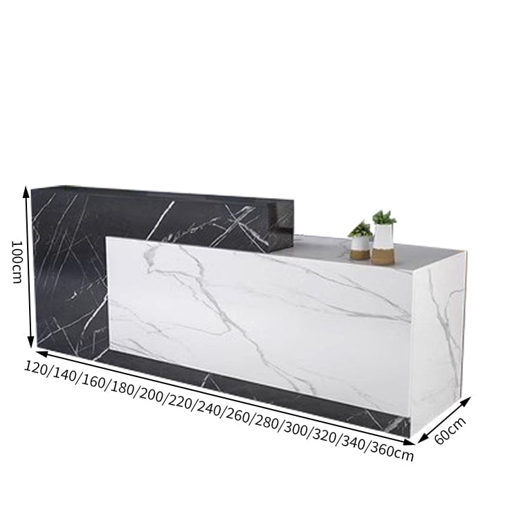 作業台 お洒落 鍵付き 荷物置き レジカウンター レジ台 引き出し付き カウンター レジ 業務用 飲食店 シンプル マーブル カスタマイズ可能 JDT-T034 tomokagu