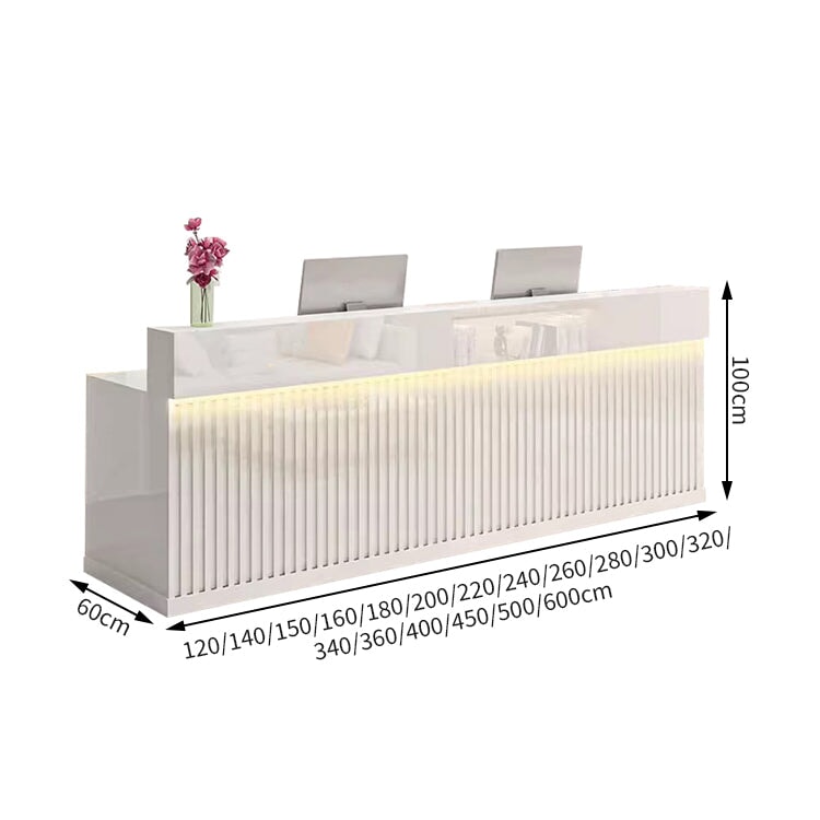 業務用 高級感 配線穴付き 受付カウンター レセプションデスク オフィス受付レジカウンター カウンター エントランス受付 カスタマイズ可能 JDT-T071 tomokagu