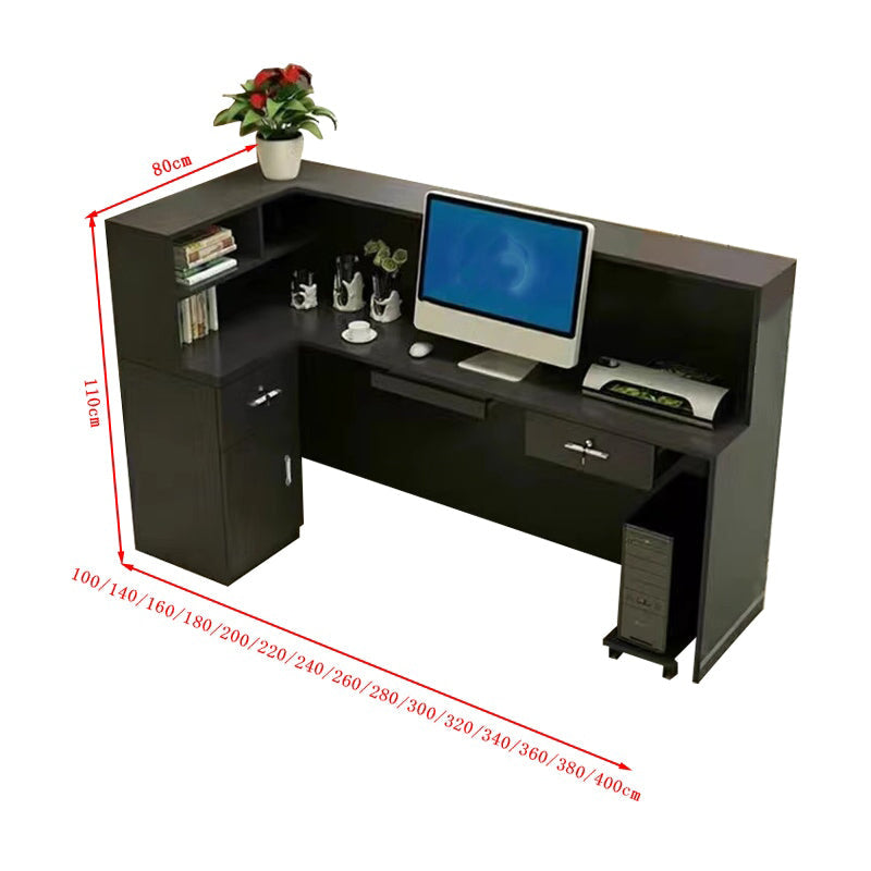 防錆処理 アルミ合金 頑丈 受付カウンター カウンター オフィス受付 木製受付カウンター レセプションデスク レジカウンター シンプル JDT-T060