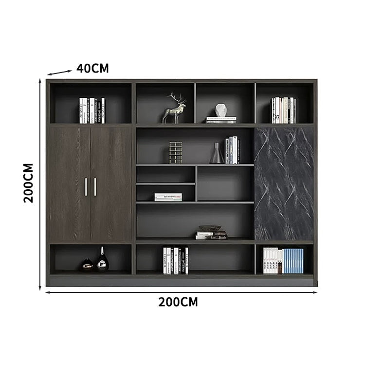 収納 オフィス収納 キャビネット チェスト ファイルキャビネット ディスプレイラック 木目調 シンプル カスタマイズ可能 CWG-T082 TOMOKAGU