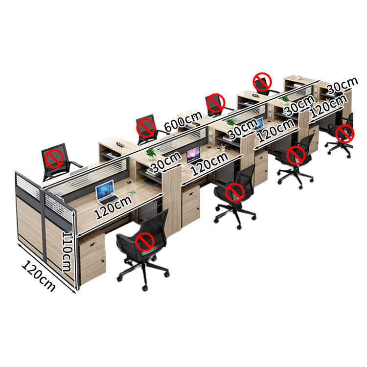 オフィスデスク ワークデスク パソコンデスク  デスク サイドキャビネット ダイヤル錠 オープン収納 機能性 エコ素材 メラミン化粧板 高品質 カスタマイズ可能 BGZ-S026 KAGUSHOP