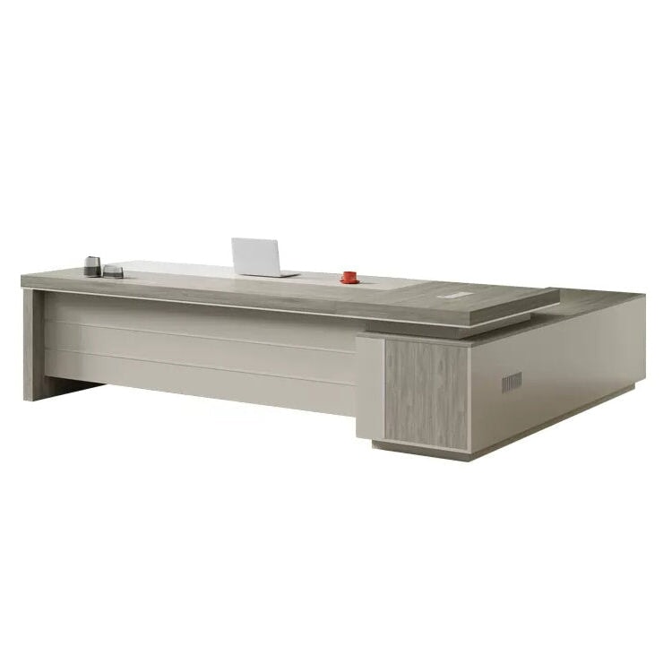 PC用通気口 幕板 重厚感 高級感 サイドキャビネット デスク エグゼクティブデスク おしゃれ インテリア性 カスタマイズ可能 LBZ-T029 tomokagu