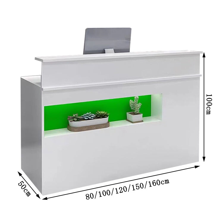 エコ素材 扉付き キーボードトレイ付き 二重天板 カウンター 受付台 受付 電話台 マルチ台 ホワイト エントランス オフィス家具 インテリア JDT-T025 tomokagu