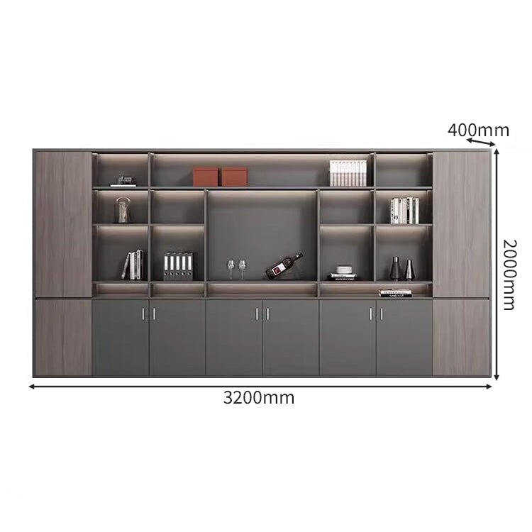 木目調 落ち着き キャビネット 大容量 厚い天板 幅広 通気孔 デスク エグゼクティブ 役員デスク エコ板材 配線ボックス 重厚感 安定感 ブラック カスタマイズ可能 LBZ-C009 chickagu