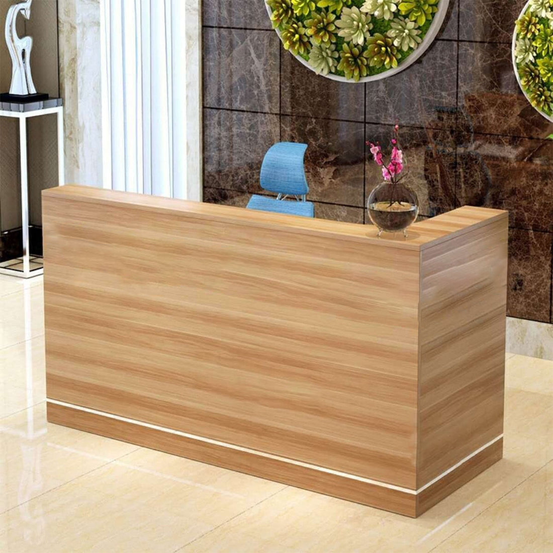 防錆処理 アルミ合金 頑丈 受付カウンター カウンター オフィス受付 木製受付カウンター レセプションデスク レジカウンター シンプル JDT-T060