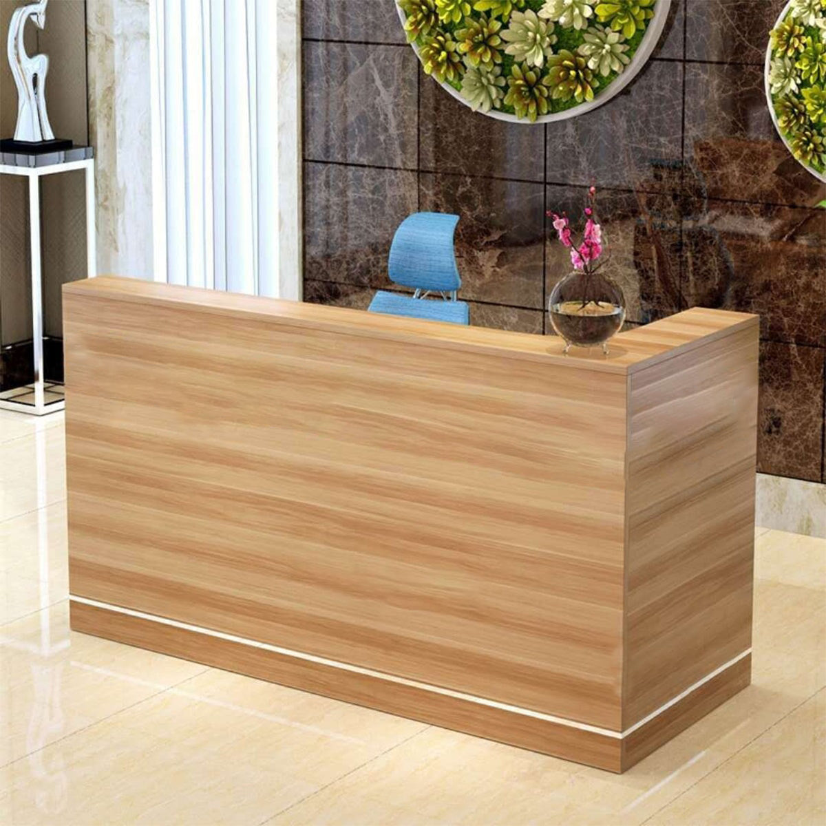 防錆処理 アルミ合金 頑丈 受付カウンター カウンター オフィス受付 木製受付カウンター レセプションデスク レジカウンター シンプル JDT-T060