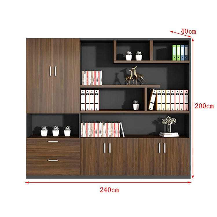 収納キャビネット キャビネット 収納 ワードローブ オープン式収納 扉付き 引き出し 取っ手 蝶番 物干し竿 機能的 使い勝手 実用 CWG-C082 chickagu