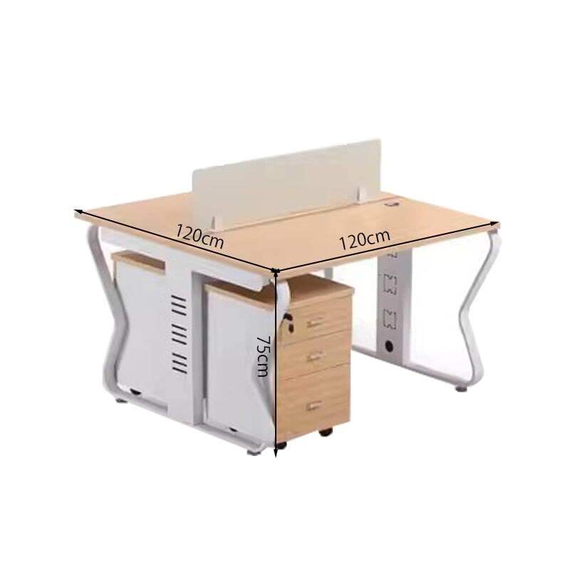 錆止め塗装 錆びにくい ワゴン付き オフィスデスク 移動しやすい デスク 机 パソコンデスク オフィス 会社 事務机 ホワイト ブラック システムデスク カスタマイズ可能 BGZ-T066 tomokagu