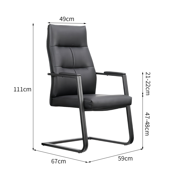 事務所椅子 作業用チェア シンプルチェア カーボンスチール オフィスチェア アジャスト 回転機能 昇降椅子 耐荷重 ブラック BGY-T132