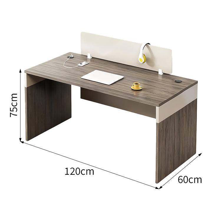 オフィスデスク デスク オフィス 組み合わせ 配線孔 厚天板 エコ板材 モダン シンプル SL-BGZ-032