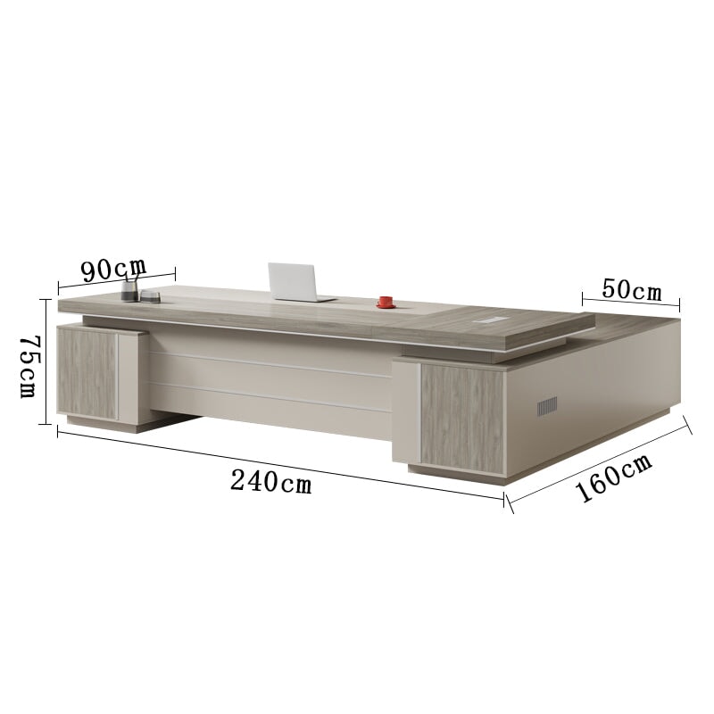 PC用通気口 幕板 重厚感 高級感 サイドキャビネット デスク エグゼクティブデスク おしゃれ インテリア性 カスタマイズ可能 LBZ-T029 tomokagu