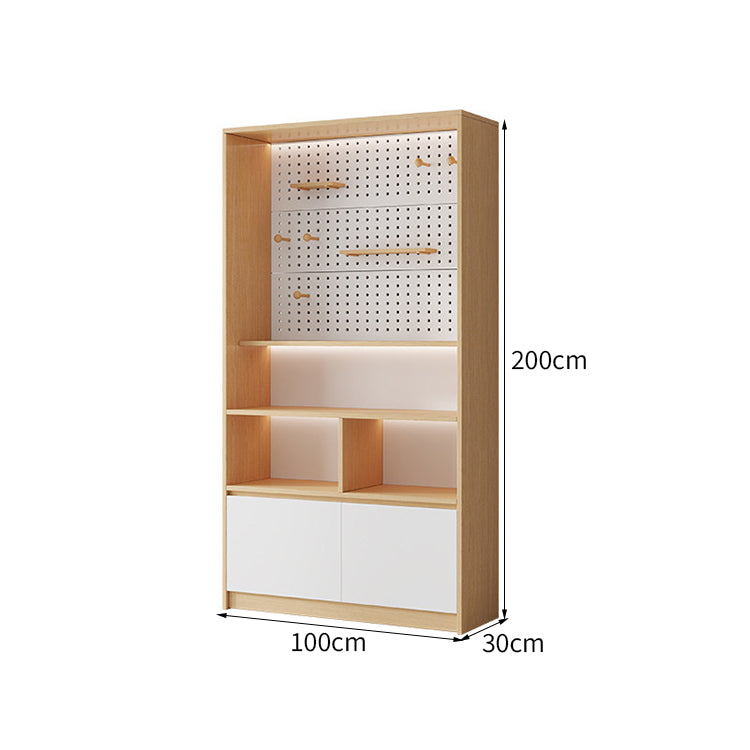 収納棚 収納キャビネット 戸棚 収納チェスト 高めのベース 高品質金具 パンチングボード 大容量収納キャビネット グレー 機能的 カスタマイズ可能 SNG-T072