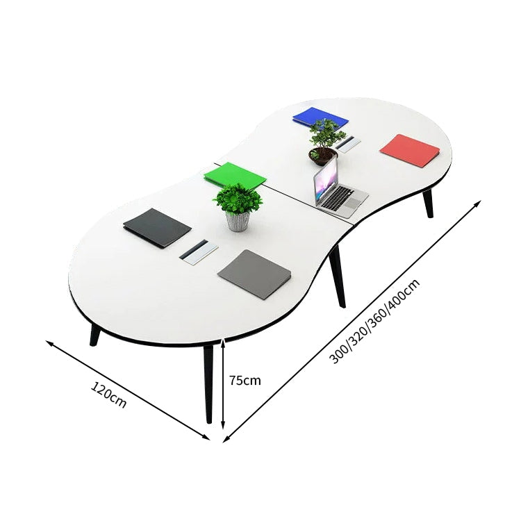 安全無臭 ミーティングテーブル 大型会議テーブル オフィスデスク ナチュラル カスタマイズ可能 HYZ-T004 tomokagu