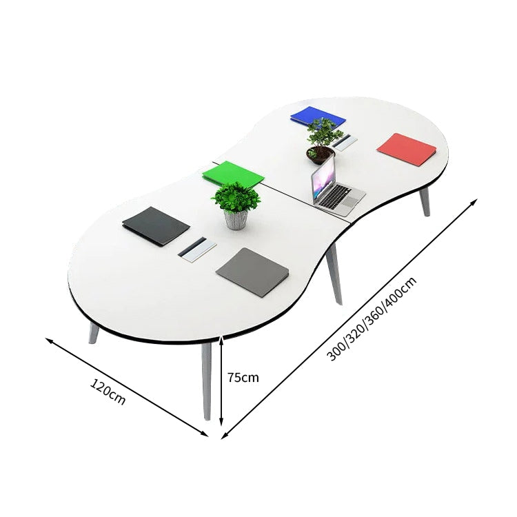 安全無臭 ミーティングテーブル 大型会議テーブル オフィスデスク ナチュラル カスタマイズ可能 HYZ-T004 tomokagu