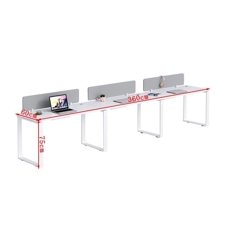 在宅ワーク トップパネル付き サイドワゴン付き 鍵付き ロの字脚 配線孔あり 事務机 ワークデスク オフィスデスク 長方形タイプ 事務所用 会社用 カスタマイズ可能 BGZ-T058 tomokagu