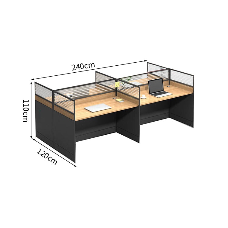 チェスト付き 移動可能 配線穴キャップ 集中力向上 デスク オフィスデスク コンセント増設可能 シンプル 実用 ナチュラル カスタマイズ可能 BGZ-K-229