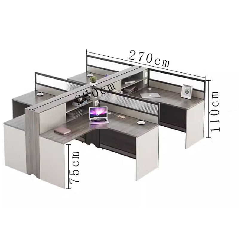 ダイヤル錠 デスクトップパネル デスク オフィスデスク 事務机 机ラック シンプル モダン カスタマイズ可能 BGZ-T030 tomokagu