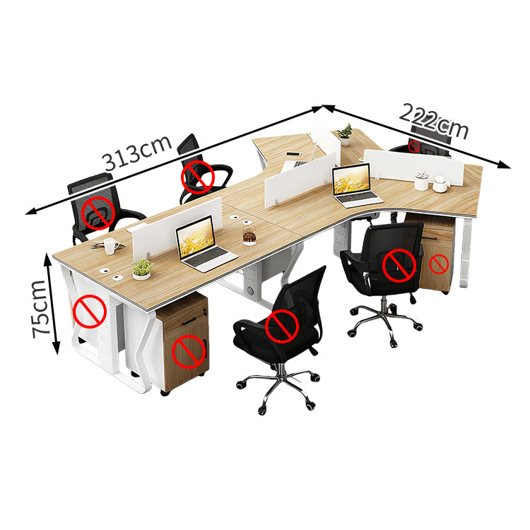 オフィスデスク-オフィス-デスク-モダン-シンプル-多機能キャビネット-エコ板材-パーティション-人間工学-sl-bgz-030